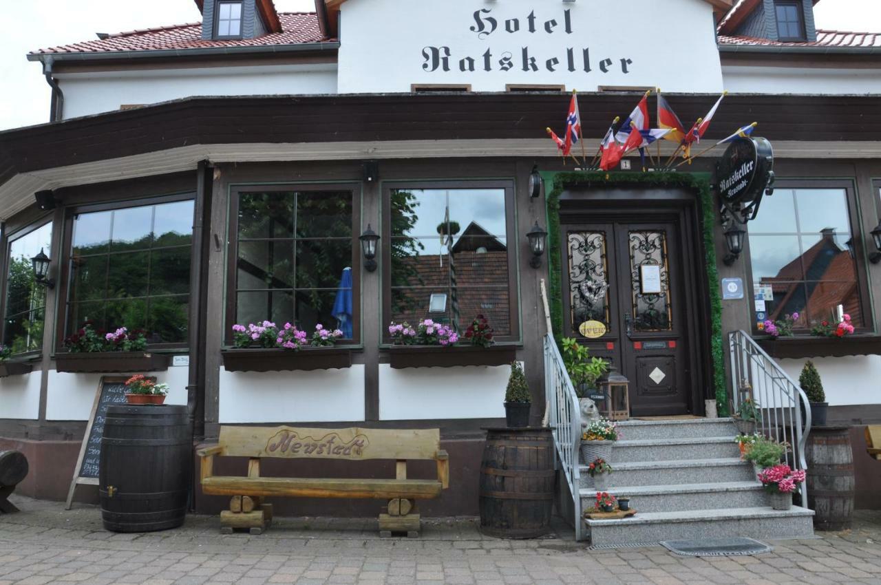 Hotel Ratskeller Neustadt Zewnętrze zdjęcie